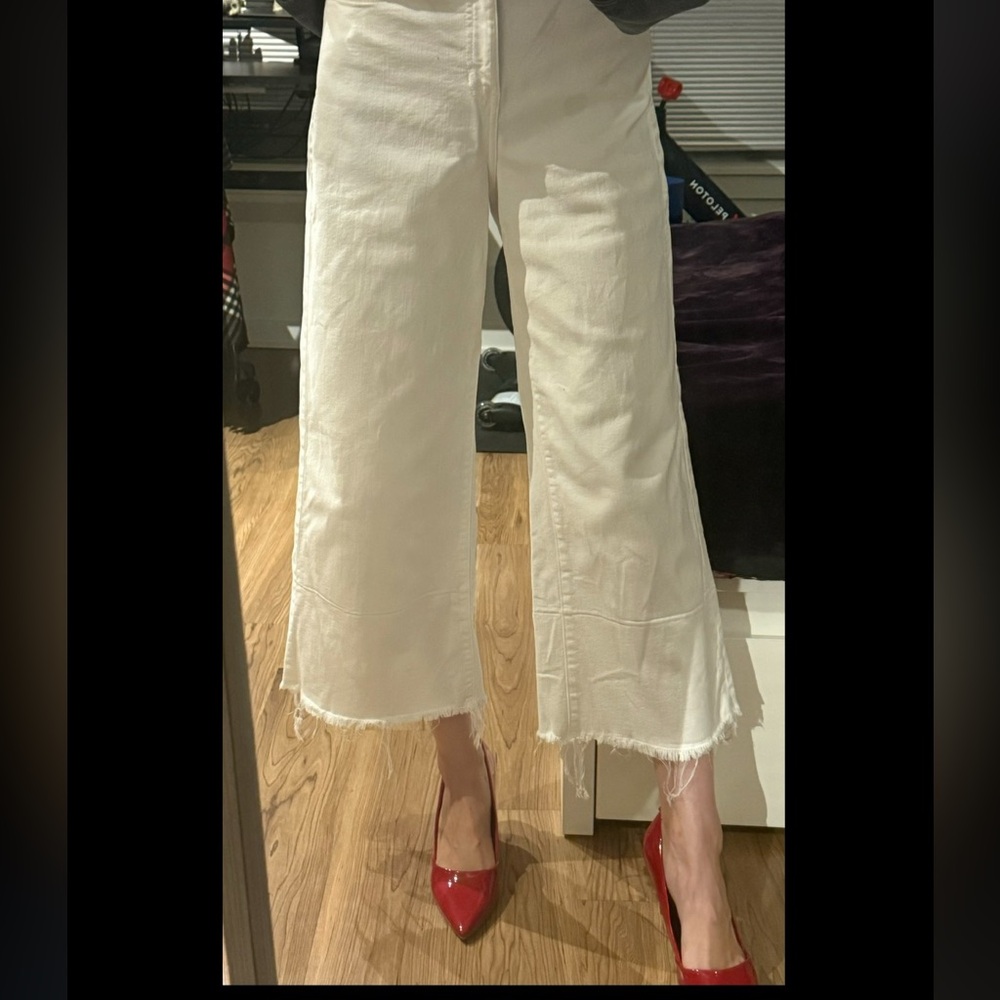 Banana Republic White Jeans
